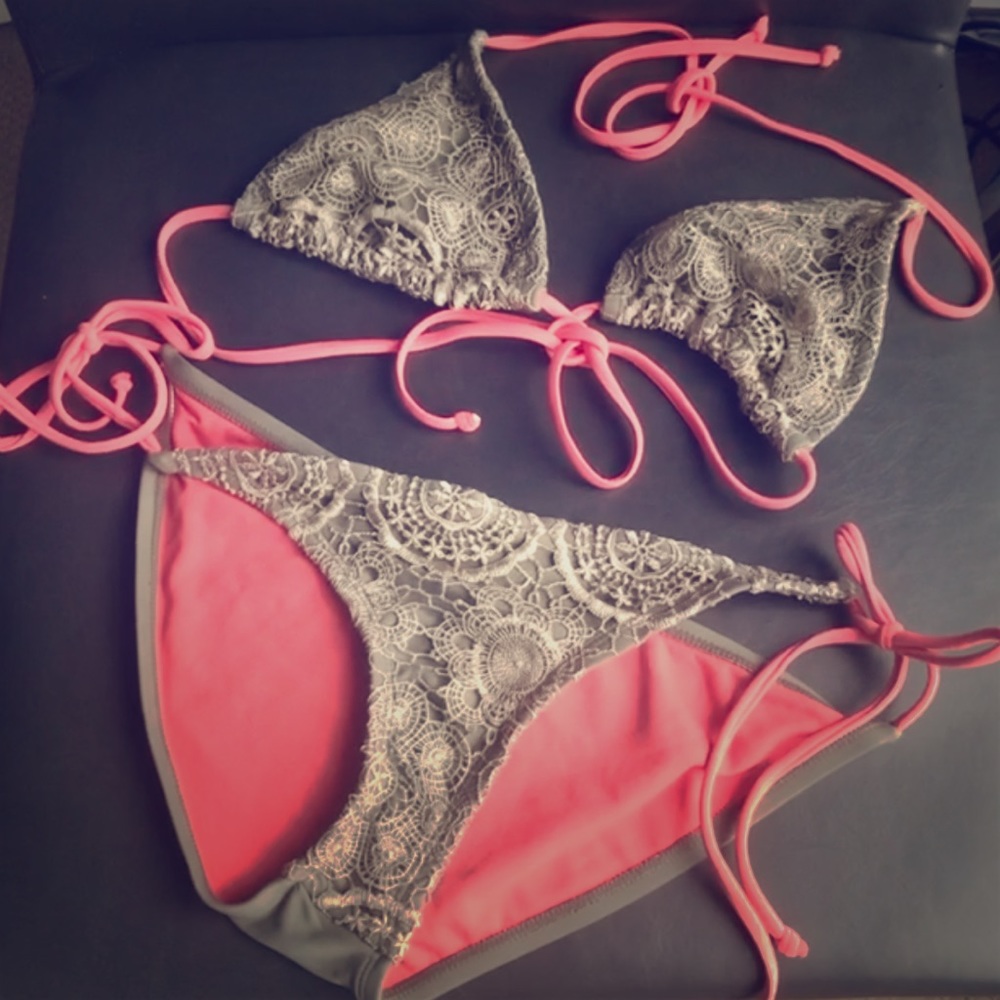 Bikini top and bottom